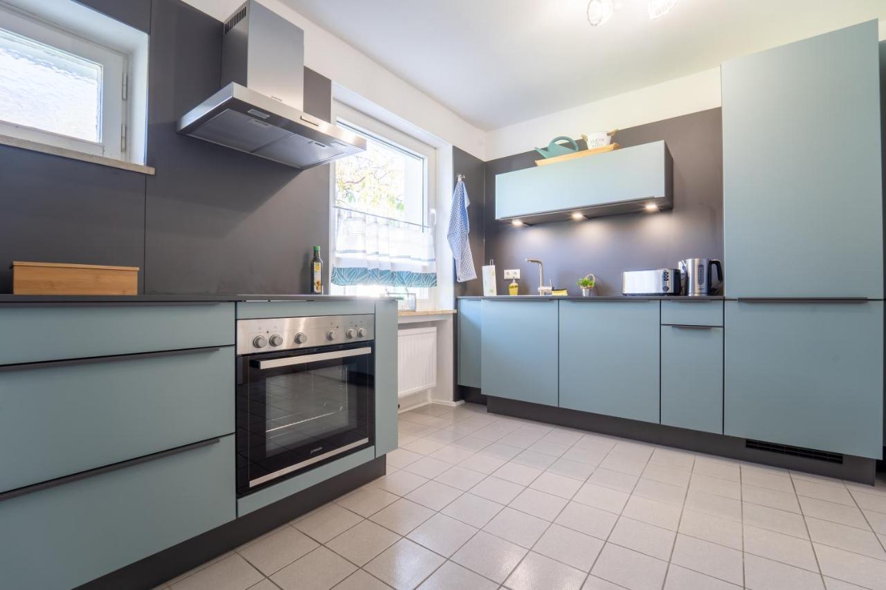 Dreamcation - Ehemaliges Pfarrhaus, 3D-Tour, 4 Sz, Terrasse, Bbq, Kueche, Garten, 140Qm Kelheim Bagian luar foto