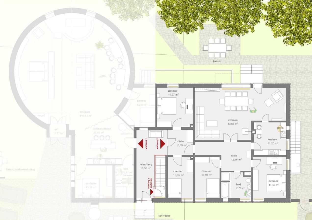Dreamcation - Ehemaliges Pfarrhaus, 3D-Tour, 4 Sz, Terrasse, Bbq, Kueche, Garten, 140Qm Kelheim Bagian luar foto